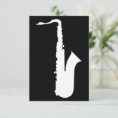 saxophone silhouette (Standing Front)