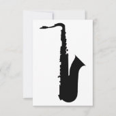 saxophone silhouette (Front)