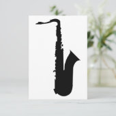 saxophone silhouette (Standing Front)