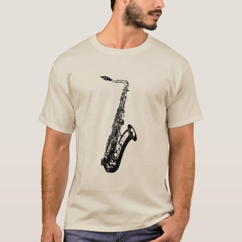 Saxophone T Shirt