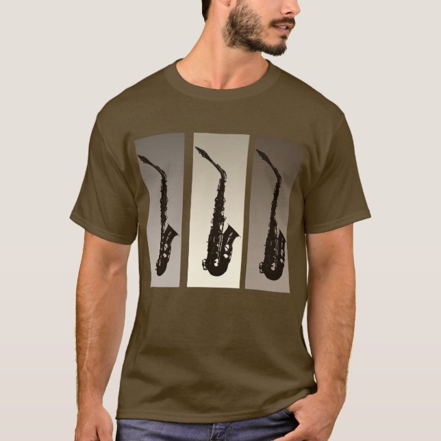 Saxophone T-Shirt (Front)