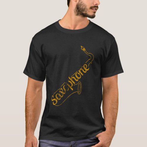 Saxophone T_Shirt