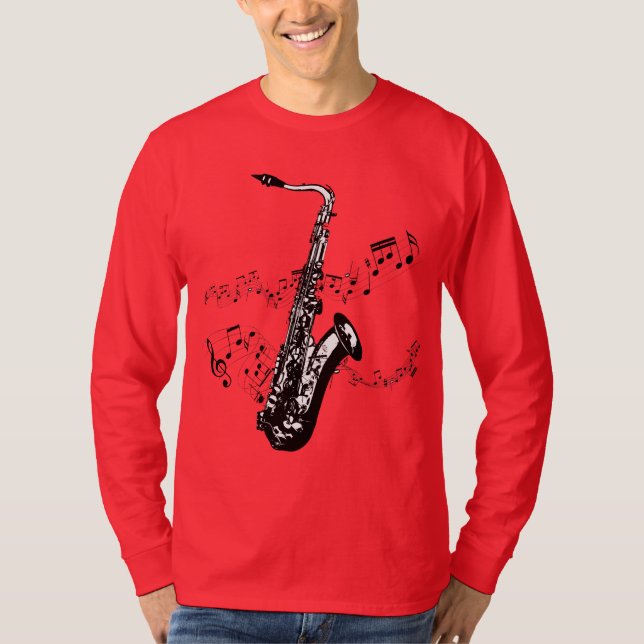 Saxophone T-Shirt (Front)