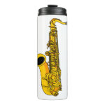 Saxophone Thermal Tumbler