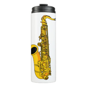Saxophone Thermal Tumbler