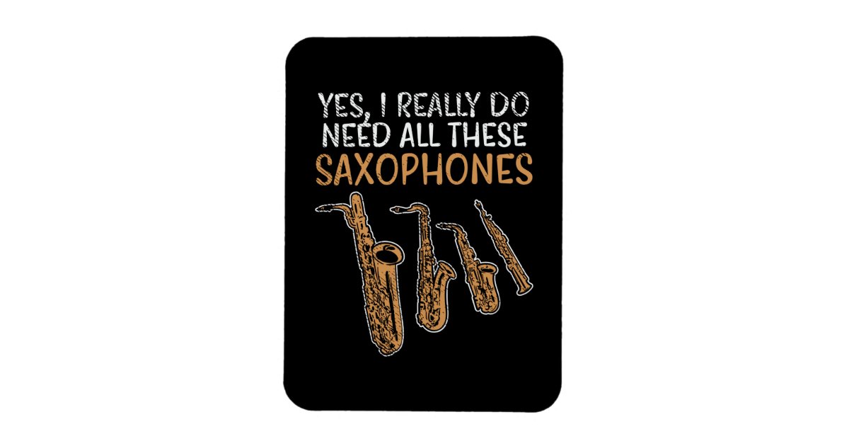 Saxophone Types Zazzle