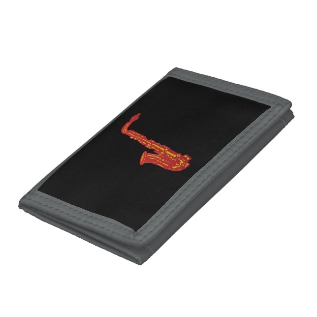 Saxophone Tyvek Wallet (Bottom)