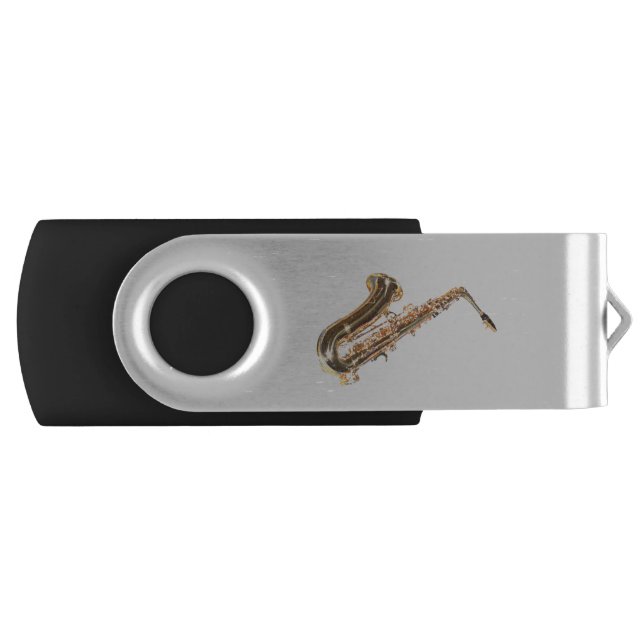 Saxophone USB Flash Drive (Front)