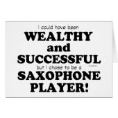 Saxophone Wealthy & Successful (Front Horizontal)