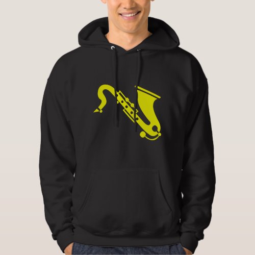 Saxophone _ Yellow Hoodie