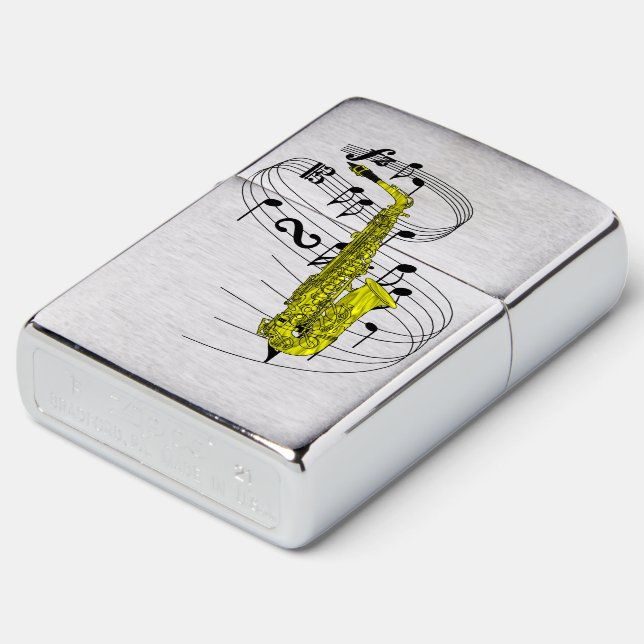 Saxophone Zippo Lighter | Zazzle