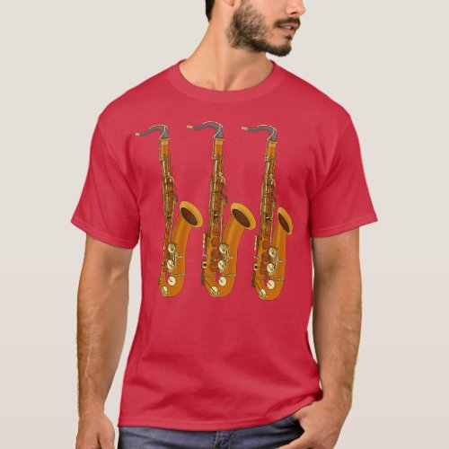Saxophones T_Shirt