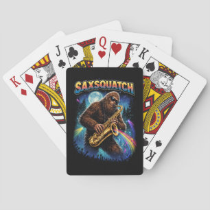 Saxsquatch Poker Cards