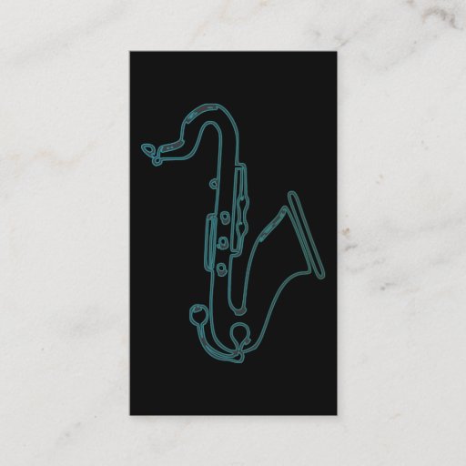 Customizable Saxy Business Card - Standard