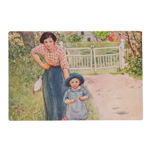 Say a Nice How Do You Do to Your Uncle, 1917, from Placemat