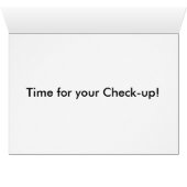 Say Ah/Dentist Humor (Inside Horizontal (Bottom))