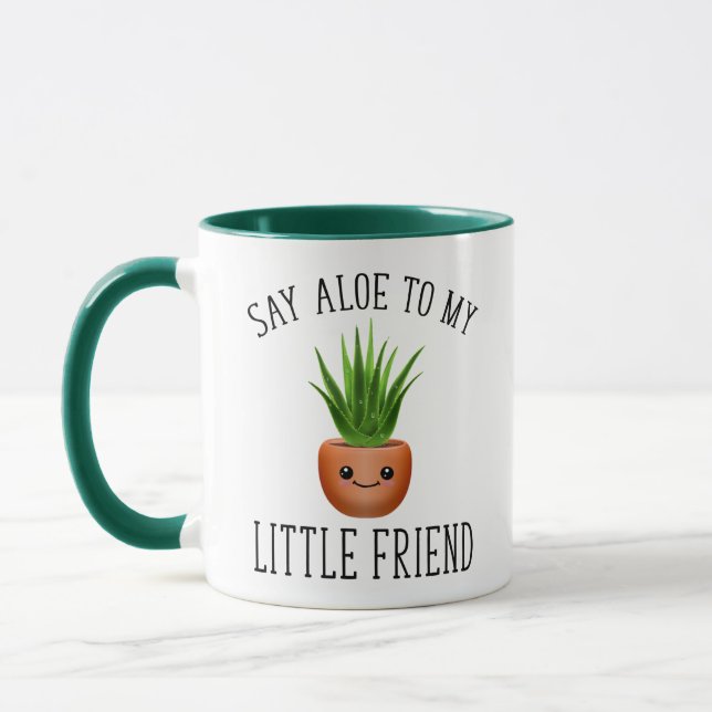 Say Aloe To My Little Friend Mug (Left)
