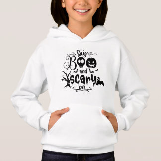 say boo and sacry hoodie