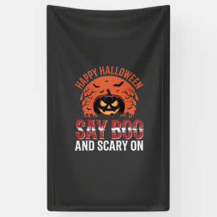 Say Boo Halloween Pumpkin Design_1 Banner