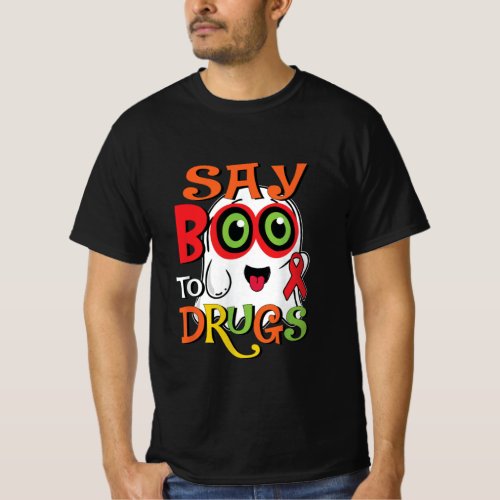 Say Boo To Drugs T_Shirt