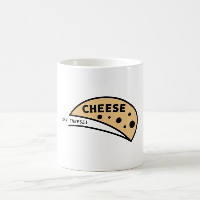 Say Cheese Coffee Mug (Center)