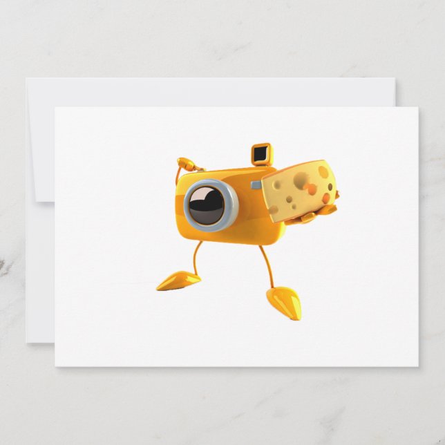 Say Cheese Invitations (Front)