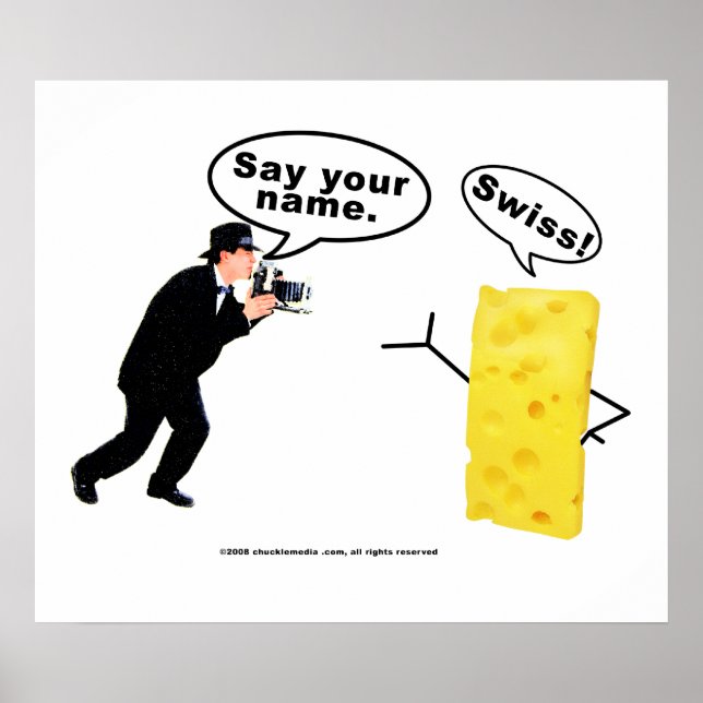 SAY CHEESE POSTER (Front)