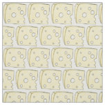 Say Cheese Yellow Swiss Wedges Dairy Food Foodie Fabric