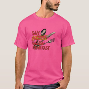 Say English Breakfast British Iconic Food United K T-Shirt