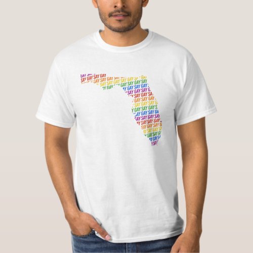 Say Gay Florida T_Shirt