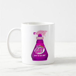 Say Gay Spray Coffee Mug