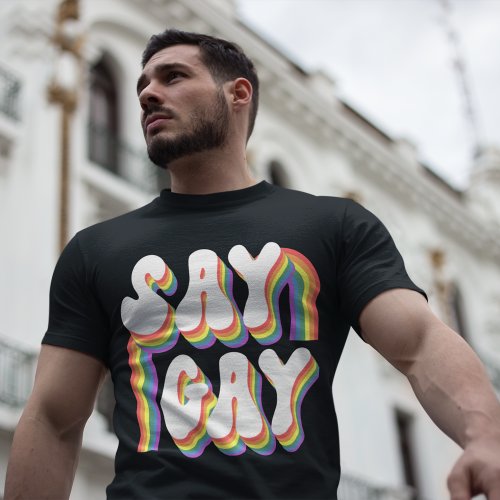 Say Gay T_Shirt