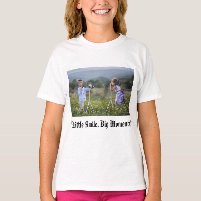 "Say 'Happy Smiles!'' T-Shirt (Front)