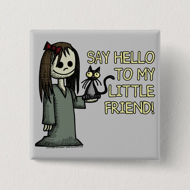 Say Hello Button (Front)