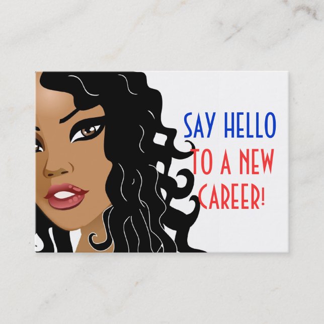 Say Hello SIZZLE CARD (Front)