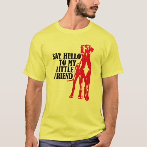 Say Hello To My Little Friend T_Shirt