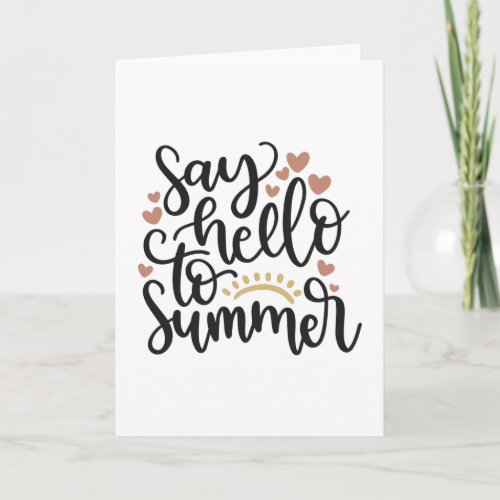 Say hello to Summer Card