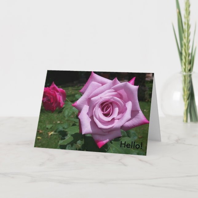 Say "Hello" To Your Friends Card (Front)