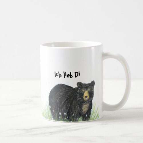 Say I love you in Swiss_German bear Coffee Mug