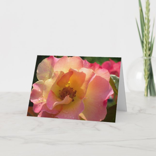 Say I Love You With A Rose Card (Front)