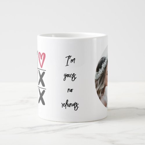 Say I Love You with Personalized Valentines Day  Giant Coffee Mug