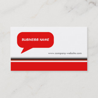 Say It Business Card