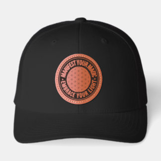 Say It Everyday - Embrace Your Light Leather Patch Hat