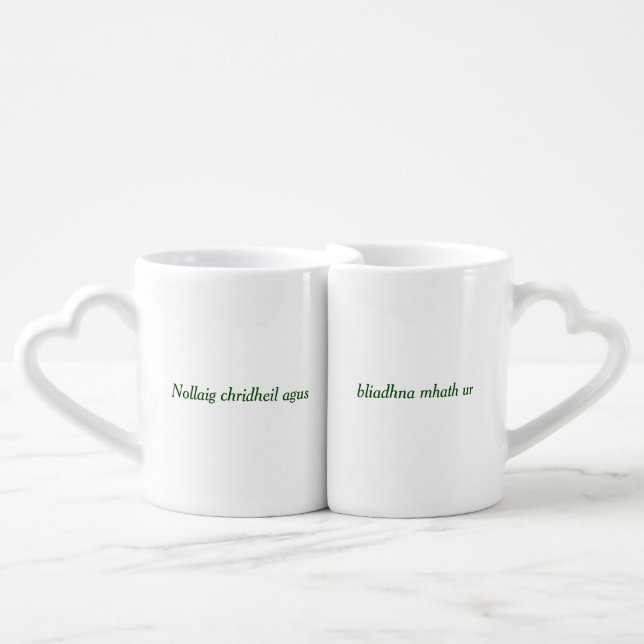 Say it in Gaelic! Mugs (Front Nesting)