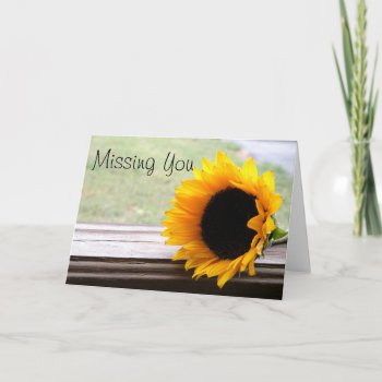 Say It In Sunflowers Card by TristanInspired at Zazzle
