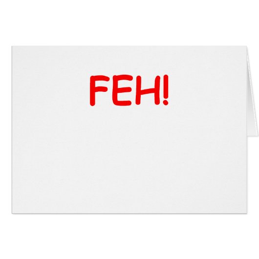 say it in yiddish cards (Front Horizontal)