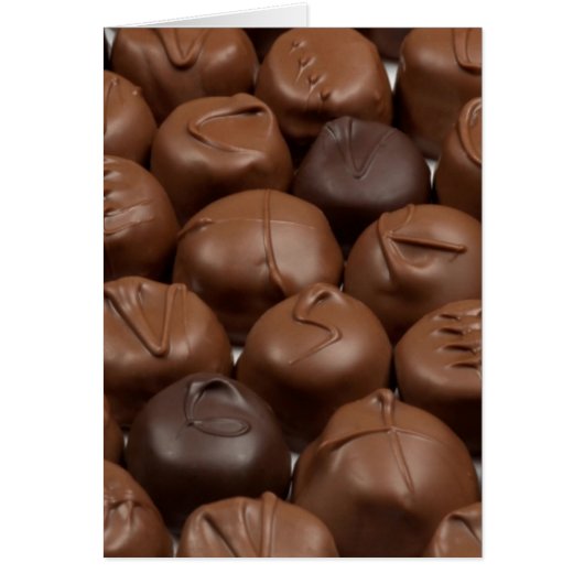 Say it with Chocolate! Cards (Front)