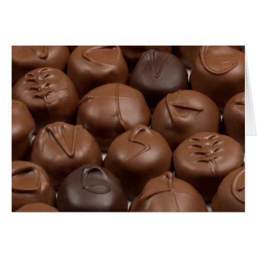 Say it with Chocolate! Cards (Front Horizontal)