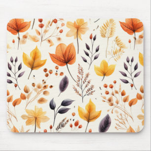 Say it with fall leaves 2 - mouse pad