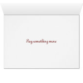 Say it with flowers (Inside Horizontal (Bottom))